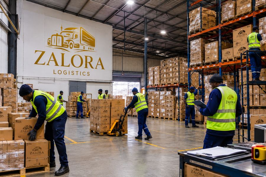 Zalora Logistics warehouse team